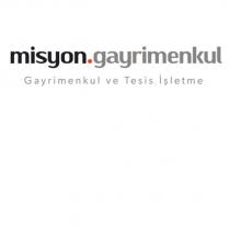 misyon.gayrimenkul - gayrimenkul ve tesis işletme