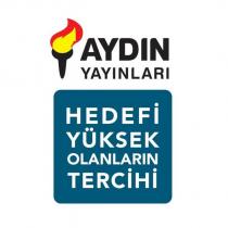 aydın yayınları hedefi yüksek olanların tercihi