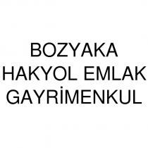bozyaka hakyol emlak gayrimenkul