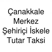 çanakkale merkez şehiriçi iskele tutar taksi