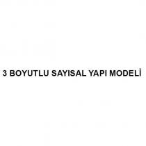3 boyutlu sayısal yapı modeli