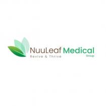 nuuleaf medical group revive&thrive