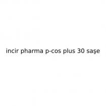 incir pharma p-cos plus 30 saşe