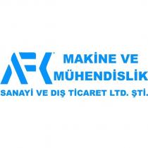 afk makine ve mühendislik sanayi ve dış ticaret ltd. şti.