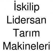 iskilip lidersan tarım makineleri