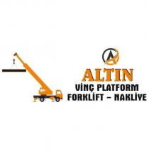altın vinç platform forklift - nakliye
