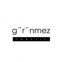görünmez tekstil