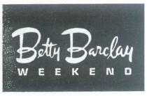 betty barclay weekend