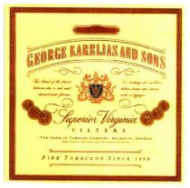 george karelias and sons superior virginia filters şekil