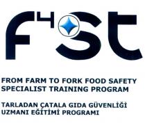 f4st from farm to fork food safety specialist training program tarladan çatala gıda güvenliği uzmanı eğitimi programı