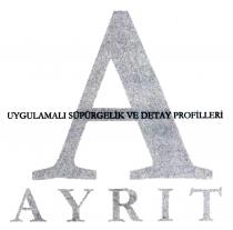 ayrıt uygulamalı süpürgelik ve detay profilleri a