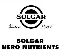 solgar nero-nutrients solgar since 1947
