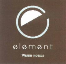 element westin hotels şekil