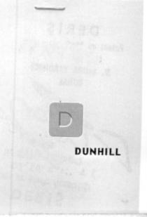 dunhill d