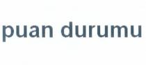puan durumu