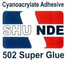 cyanoacrylate adhesive shu nde 502 super glue