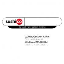 sushico casual far eastern dining uzakdogu ama yakin ozel ama rahat orijinal ama sehirli lezzetli ama lezzetli