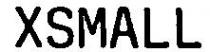 xsmall