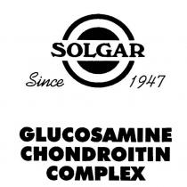 solgar glucosamine chondroitin complex since 1947