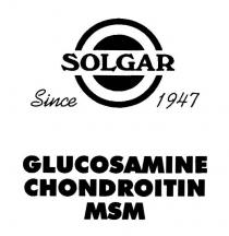 solgar glucosamine chondroitin msm