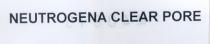 neutrogena clear pore