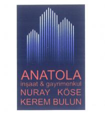 anatola inşaat & gayrimenkul nuray köse kerem bulun