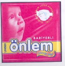 bariyerli unisex önlem çocuk bezi