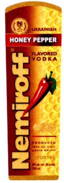 nemiroff ukrainian honey pepper flavored vodka