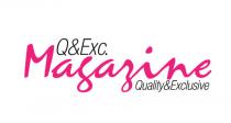 q&exc. magazine quality&exclusive