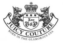 love g&p juicy couture born in the glamorous usa
