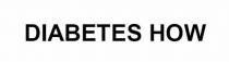 diabetes how