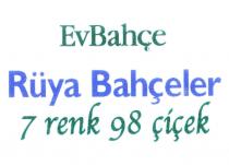 ev bahçe rüya bahçeler 7 renk 98 çiçek