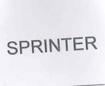 sprinter