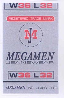 megamen jeanswear w36 l32 mj
