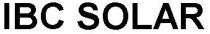 ibc solar