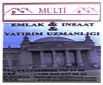 multi emlak&inşaat yatırım uzmanlığı