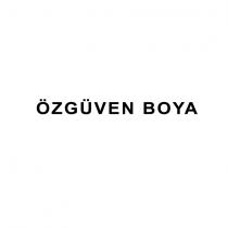 özgüven boya