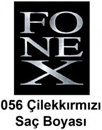 fonex 056 çilekkırmızı saç boyası