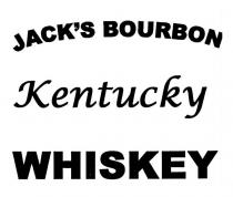 jack's bourbon kentucky whiskey