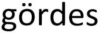 gördes