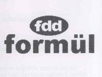 formül fdd