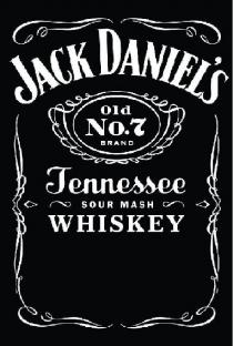 jack daniel's old no.7 brand tennessee sour mash whiskey