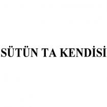 sütün ta kendisi