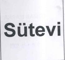 sütevi