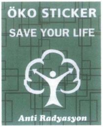 öko sticker save your life anti radyasyon