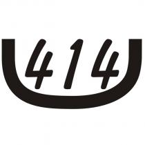 414 u