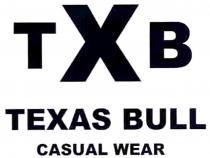 txb texas bull casual wear