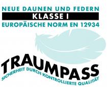 neue daunen und federn klasse I europaische norm en 12934 traumpass sıcherheit durch kontrollierte qualitat