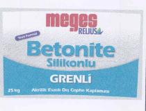 meges relius yeni formül betonite silikonlu grenli