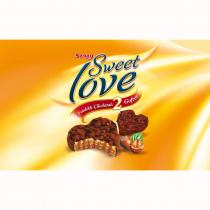 saray sweet love fındıklı çikolatalı 2 gofret ve